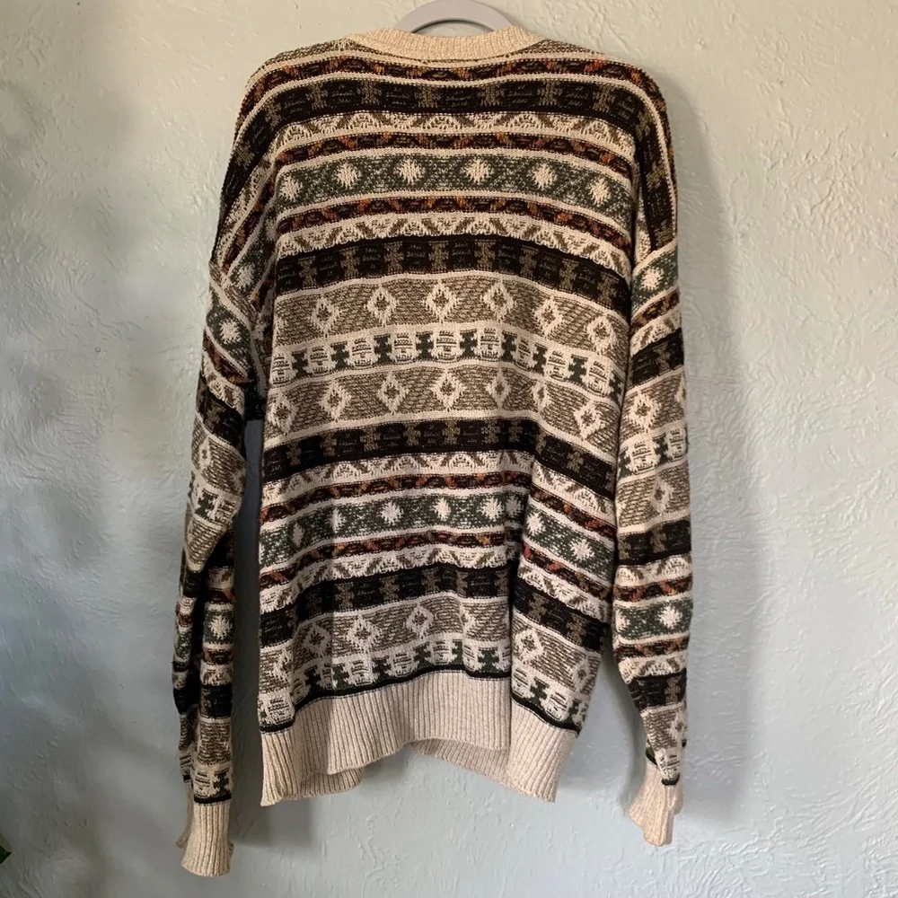 patterned knit cardigan - Picture 5 of 8